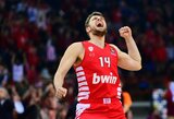 „Fenerbahce“ šturmą atlaikęs „Olympiacos“ pergale atidarė ketvirtfinalio seriją