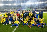 Neįtikėtina: Pirmoje lygoje rungtyniaujanti „TransINVEST“ LFF taurės finale patiesė FA „Šiaulius“ ir iškovojo istorinį titulą 