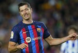 „La Liga“ pirmenybėse – „Barcelonos“ pralaimėjimas namuose prieš „Real Sociedad“