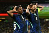 Brazilai atsitiesė ir nugalėjo Australiją, bet prarado puikiai sezoną pradėjusį lyderį