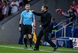 Po 9 metų su „Atletico“ į Čempionų lygos pusfinalį patekęs Simeone neslėpė emocijų 