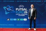 Dentinho įvertino futsal rinktinės testus Vengrijoje: „Turime koncentraciją išlaikyti visas rungtynes“