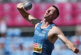 Smūgis Estijai: Europos čempionas sustojo pačiame varžybų įkarštyje