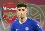 Oficialu: K.Havertzas persikėlė rungtyniauti iš „Chelsea“ į „Arsenal“