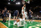 Kinijos televizija dėl E.Kanterio pozicijos nebetransliuos „Celtics“ rungtynių