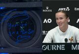 Sabalenkai iššūkį mesianti Svitolina ant kameros parašė ypatingą žinutę Ukrainai
