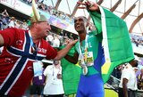 Pasaulio čempionate – netikėti australės E.Patterson ir brazilo A.dos Santoso triumfai
