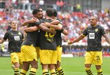 „Borussia“ svečiuose nugalėjo dešimtyje rungtyniauti likusius „Freiburg“ futbolininkus