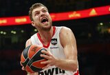 „Žalgirio“ ekipą skriaudęs S.Vezenkovas tapo Eurolygos turo MVP