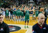 Vėl suspurdėjęs „Žalgiris“: kertinė gynyba, iliustratyvios T.Shengelia emocijos ir ilgai nematytas M.Belinelli pasirodymas