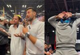 Djokovičius nustebino gerbėjus: teniso legenda surengė WWE stiliaus šou ir pasiuntė žinutę Bieberiui