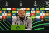 Po triuškinančios nesėkmės spaudos konferencijoje „sprogęs“ Sopičius: „Tai gėdinga Lietuvos futbolui“
