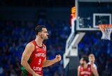 Portugalija eliminavo estus ir žengė į atkrintamąsias