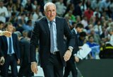 Ž.Obradovičiaus žinutė „Partizan“ fanams: „Belgrade nei vienas „Real“ narys neturi jaustis nepatogiai“