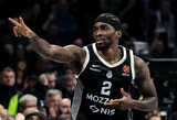 Belgradą palikęs Miltonas gali išvykti į „Maccabi“ ekipą