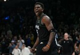 „Timberwolves“ lyderis iškrito iš rikiuotės