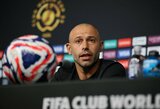 Aštuntfinalį prieš PSG pasitinkantis Mascherano: „Ant popieriaus esame silpnesni, bet tai nereiškia, kad jau iškritome“ 