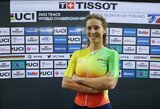 Pasaulio dviračių treko čempionate – lietuvių debiutas komandų sprinte 
