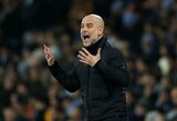 Guardiola dėkoja Mourinho: rūbinėje kilo panika dėl „Benfica“ vartininko manevro