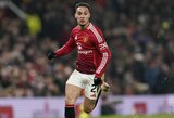 Davidas de Gea nusilenkė buvusiam komandos draugui: „Su Antony treniravausi tūkstantį kartų ir nesu jo matęs pelnant tokį įvartį“