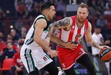 I.Brazdeikis nežaidė „Olympiacos“ laimėtose rungtynėse