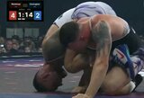 UFC kovotojų pripildytame RAF imtynių renginyje – Covingtono pergalė prieš Weidmaną ir mestas iššūkis Carukijanui
