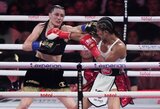 Trečią kartą abejonių nepaliko – Katie Taylor vėl įveikė Amandą Serrano ir apgynė neginčijamą pasaulio čempionės titulą