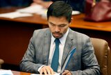 Teismą pralaimėjęs M.Pacquiao praras apie 8 mln. JAV dolerių