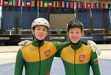 Pirmąją Europos čempionato dieną Lietuvos čiuožėjai gerino karjeros rekordus