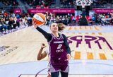 Juškaitė taškus WNBA mače rinko daugiausiai baudų metimais