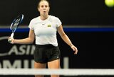 P.Paukštytė įveikė buvusią dvejetų partnerę ir pateko į pusfinalį