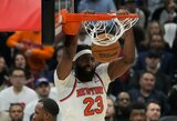 Smūgis „Knicks“ klubui: traumą patyrė svarbus centras