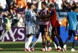 „Visą savaitę verkėte!“: Otamendi apkaltino Rodri po Argentinos pralaimėjimo finale