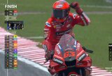 „MotoGP“ čempionas jau beveik aiškus: tik 9-as startavęs F.Bagnaia Malaizijoje iškovojo įspūdingą pergalę