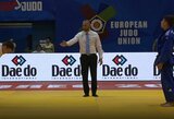 Europos jaunučių dziudo čempionate S.Polikevičius nukeliavo iki ketvirtfinalio