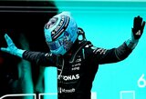 Russellas triumfavo Austrijoje, „Ferrari“ pilotai ritosi rikiuote žemyn