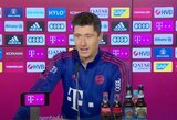 R.Lewandowskis: „Lenkija dėl karo pergyvena labiau nei kitos valstybės“