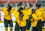 Lietuvos vyrų ledo ritulio rinktinė šią savaitę pradėjo pasiruošimą pasaulio čempionatui