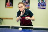 K.Riliškytė puikiai baigė pirmąją Europos jaunimo čempionato dieną: įveikė dvi varžoves