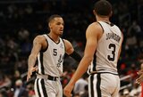 Kamuolį į teisėją paleidęs „Spurs“ lyderis sulaukė NBA bausmės
