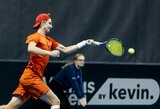 Lietuvių duetas ITF turnyre Italijoje dramatiškai žengė į ketvirtfinalį