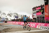 Septintajame „Giro d‘Italia“ etape – „pabėgėlių“ grupės triumfas įspūdingoje įkalnėje ir UCI pyktis dėl sraigtasparnių naudojimo