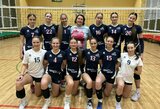 Lietuvos moterų tinklinio čempionato ketvirtfinalis startavo atkakliomis kovomis