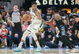 Galingai žaidęs G.Antetokounmpo atvedė „Bucks“ į pergalę Atlantoje