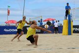 Lietuvos paplūdimio tinklininkai pergalingai pradėjo svarbų turnyrą Brazilijoje