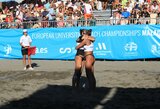 Europos universitetų paplūdimio tinklinio čempionate – dvigubas lietuvių triumfas
