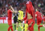 „Bayern“ ir „Borussia“ kova baigėsi atkakliomis lygiosiomis