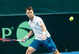 Nervų karą pralaimėjęs R.Berankis nepadavė rankos teisėjui