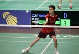 Beržanskis ir Pakšys badmintono turnyre Islandijoje iškovojo sidabrą