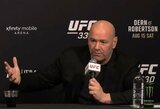UFC prezidentas sukritikavo Garry: „Tokie dalykai penktajame raunde mane tiesiog varo iš proto“